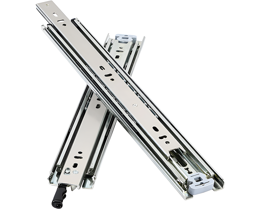 drawer slide in cabinet