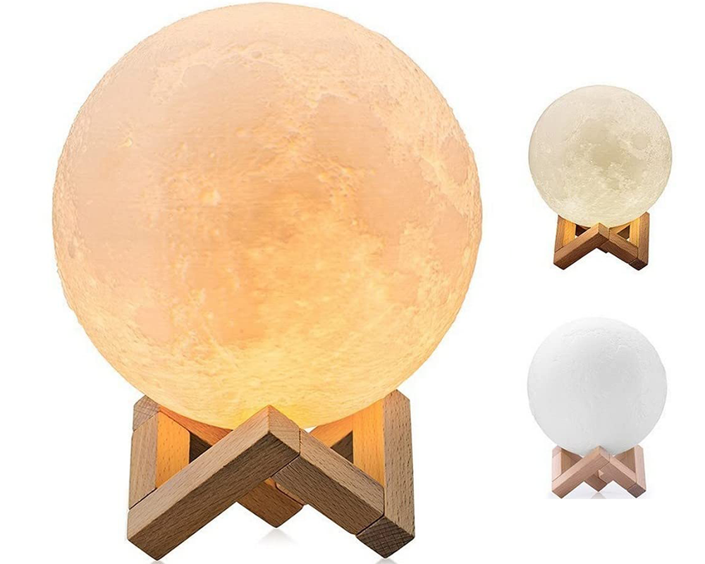 decorative moon lamp