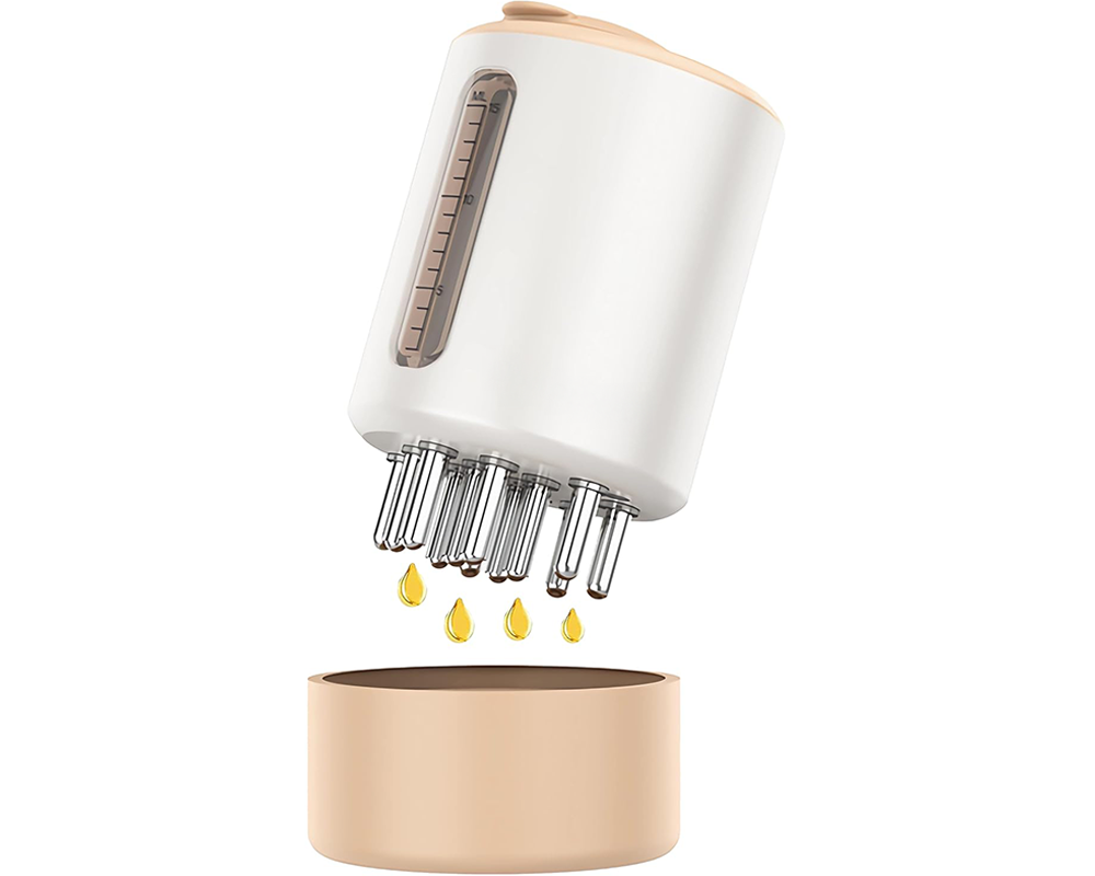 massager on scalp