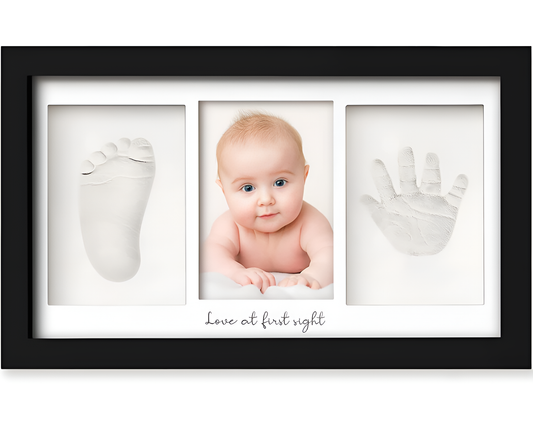 Baby Footprint & Handprint Keepsake Frame β NZ DIY Clay Kit