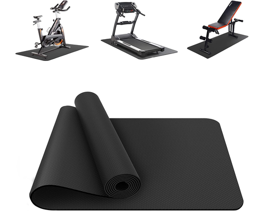 Exercise equipment floor mat