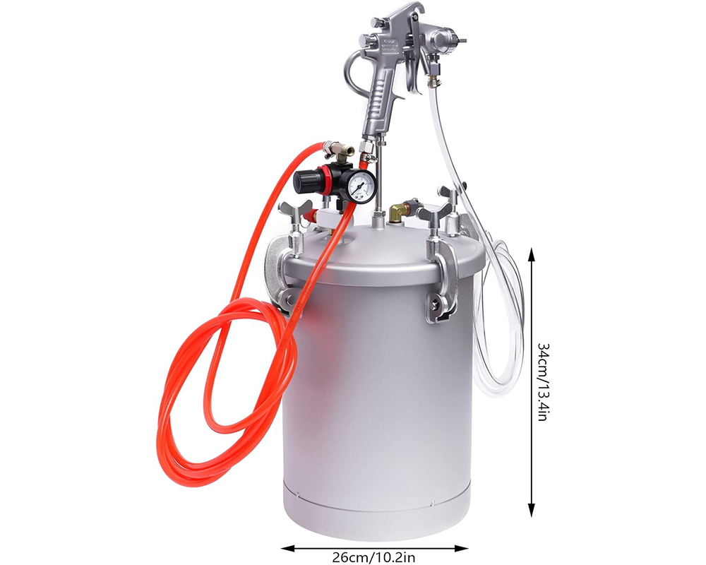 Paint spray gun set