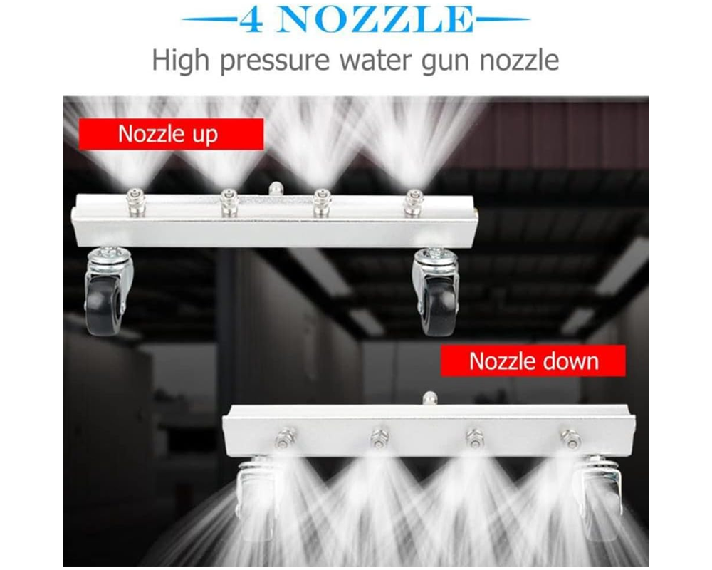 Quick connect pressure cleaner