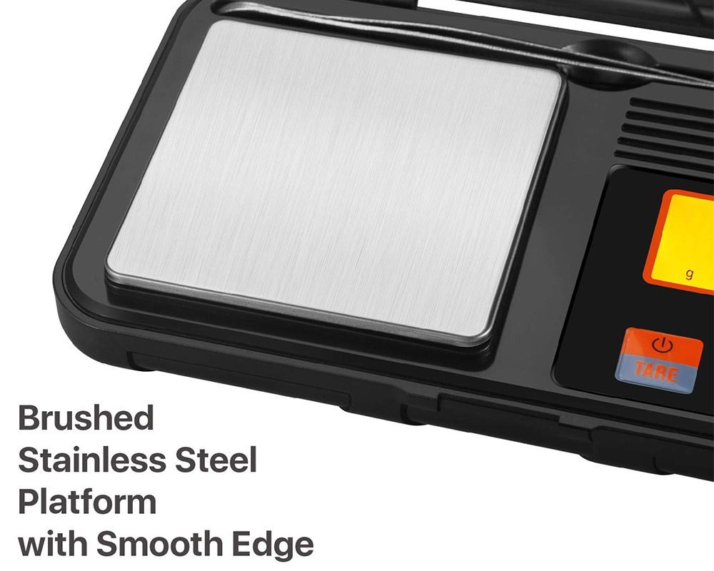 Jewellery scale with calibration