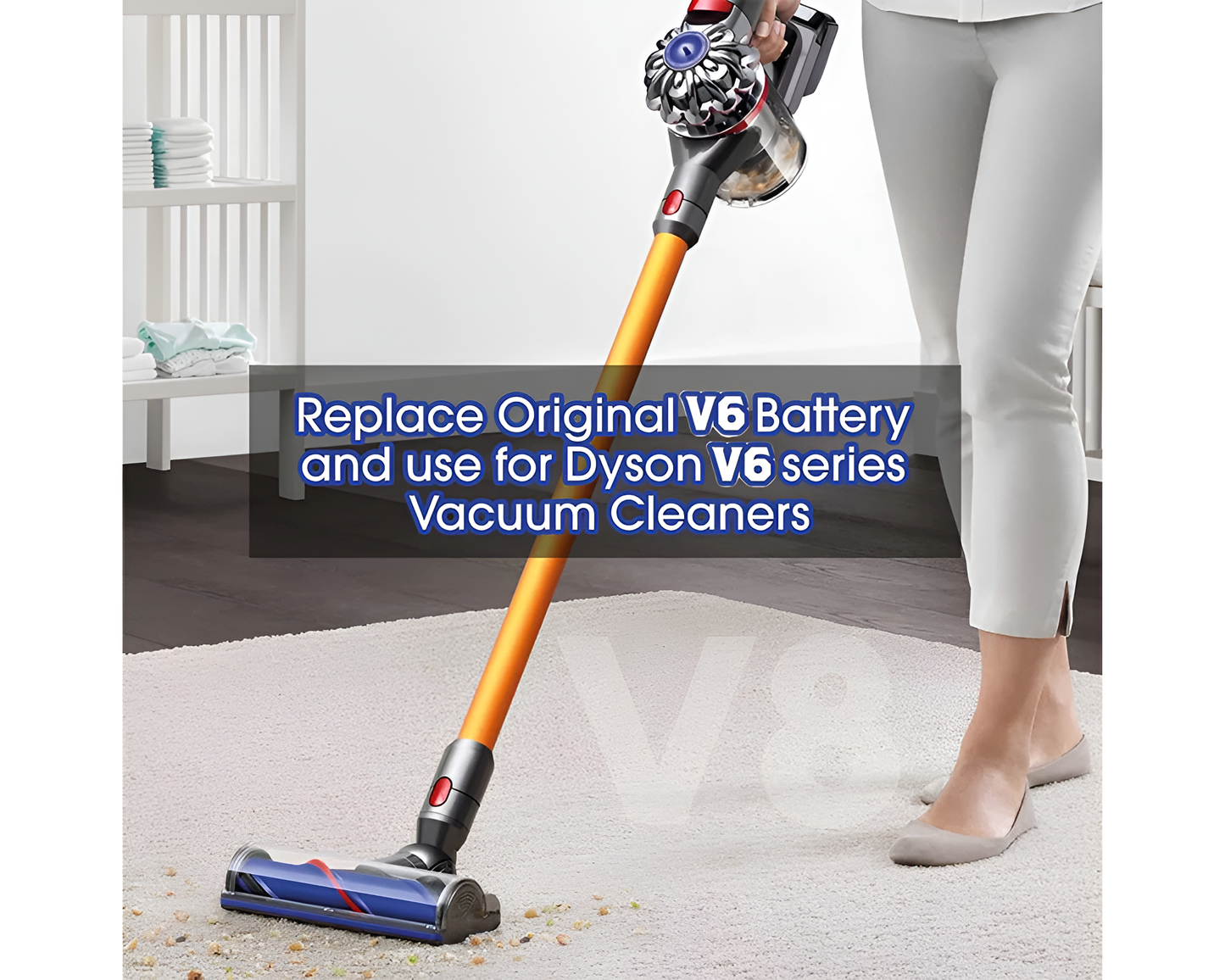 Adapter for Dyson V6 Battery