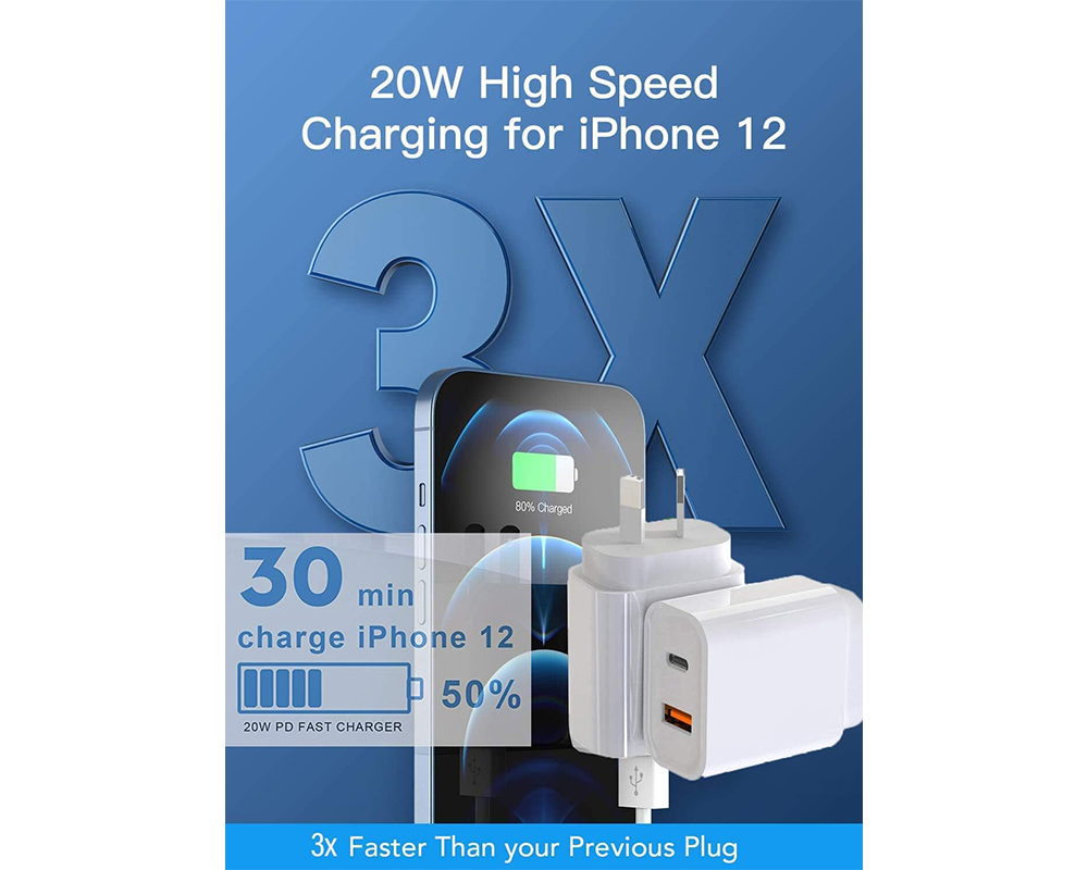 iPhone Super Fast Wall Charger Replacement