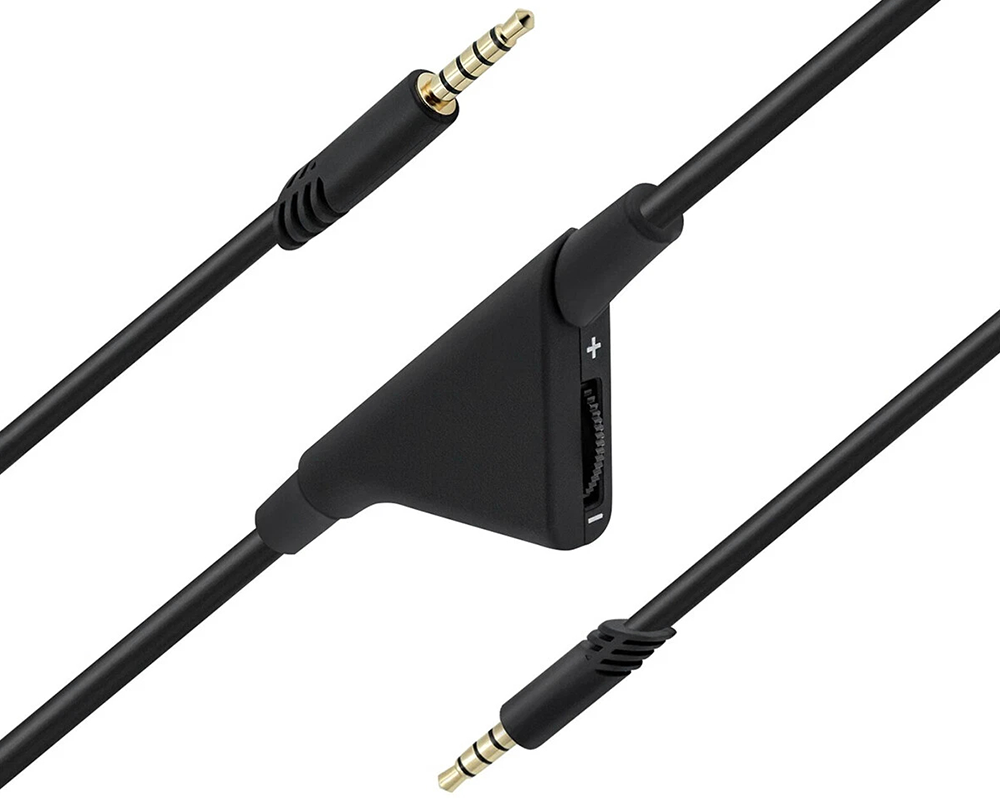 Black volume control cable