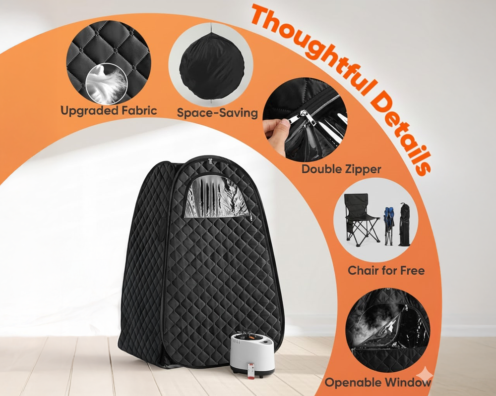 Portable Home Steam Sauna Home Spa