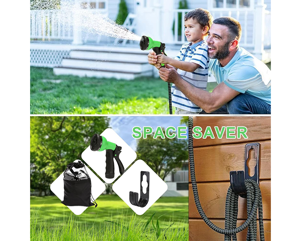 Lightweight garden hose set