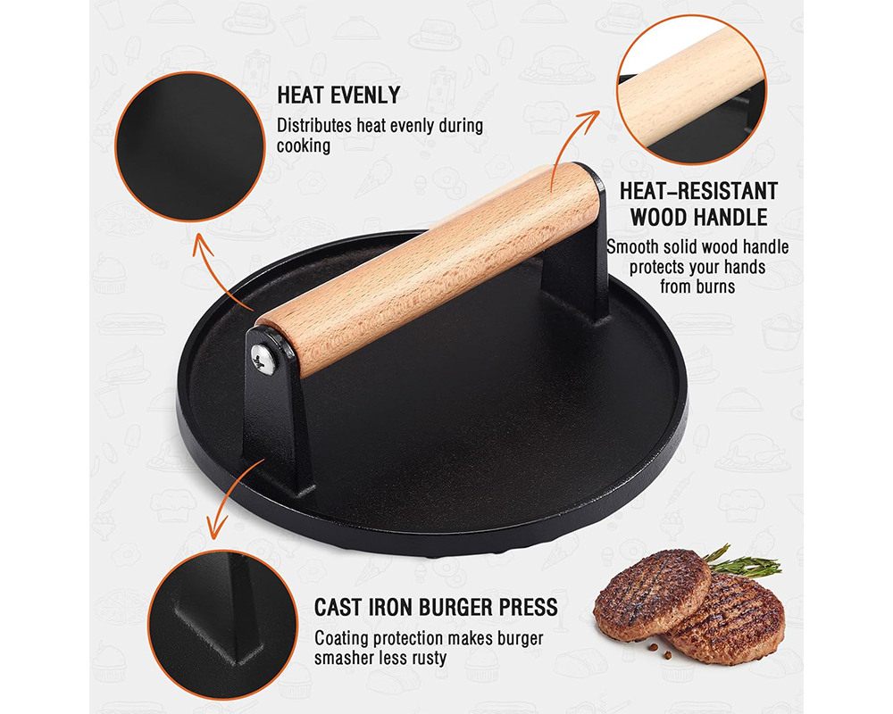 BBQ burger press tool