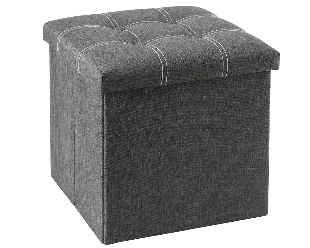 Compact foldable ottoman