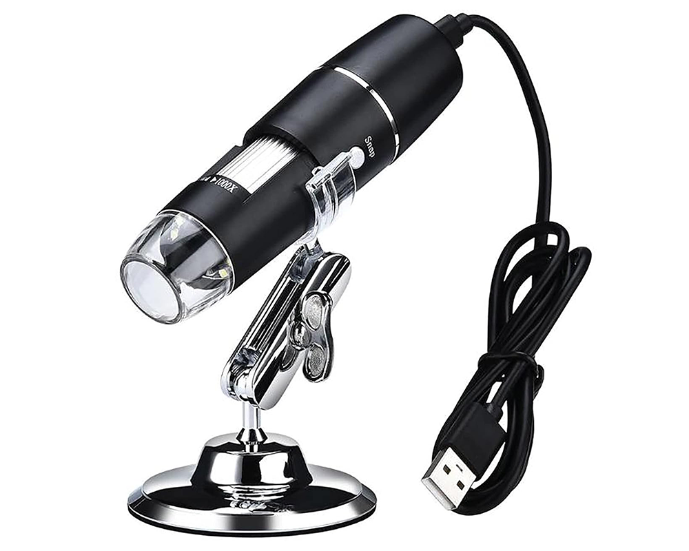 USB microscope with USB cable