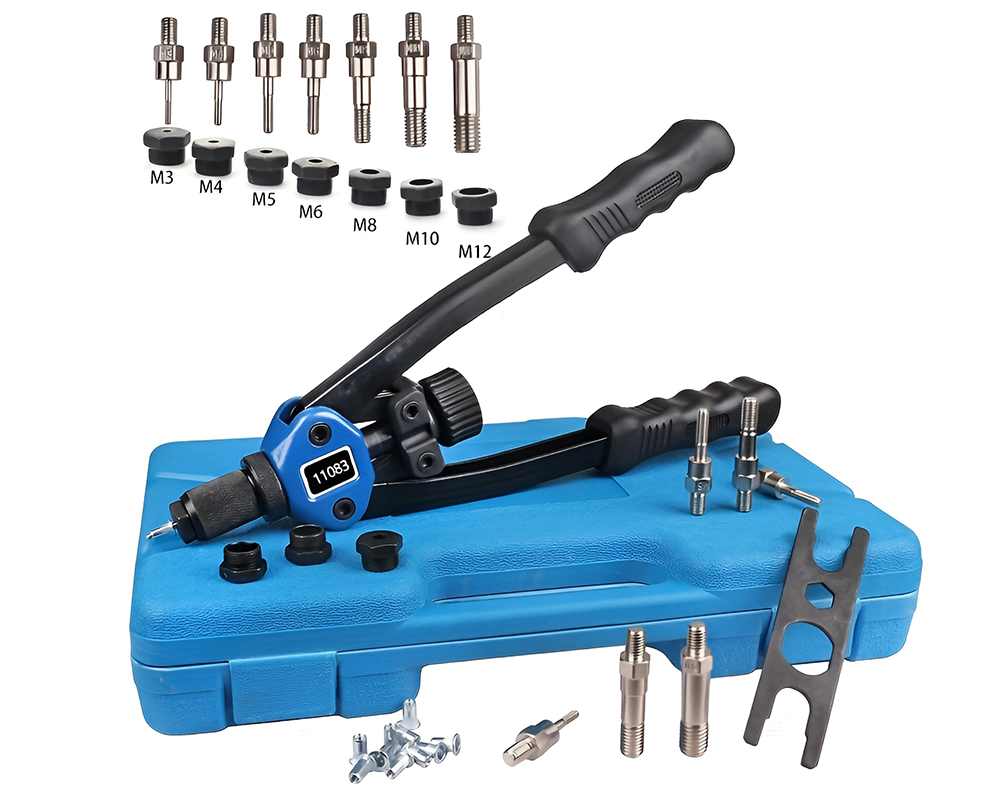 rivet gun with wrench