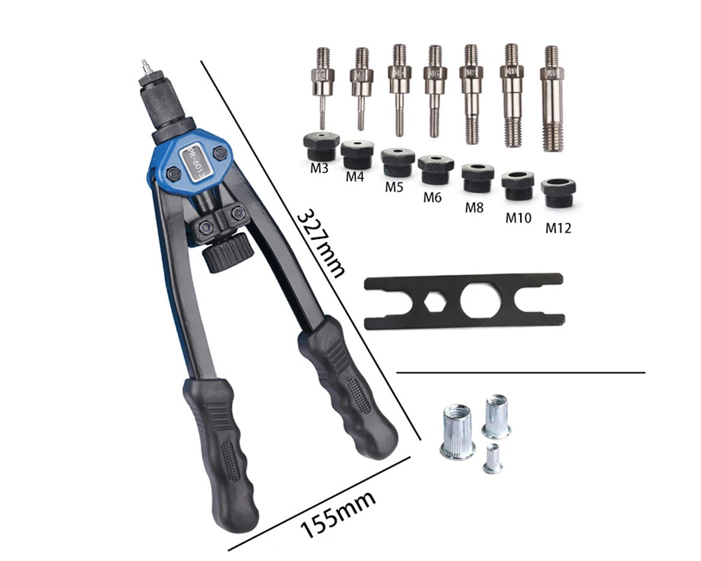 Rivet nut tool with case