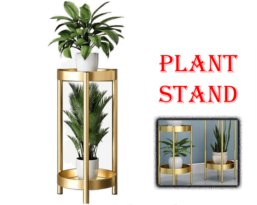 compact two tier plant stand