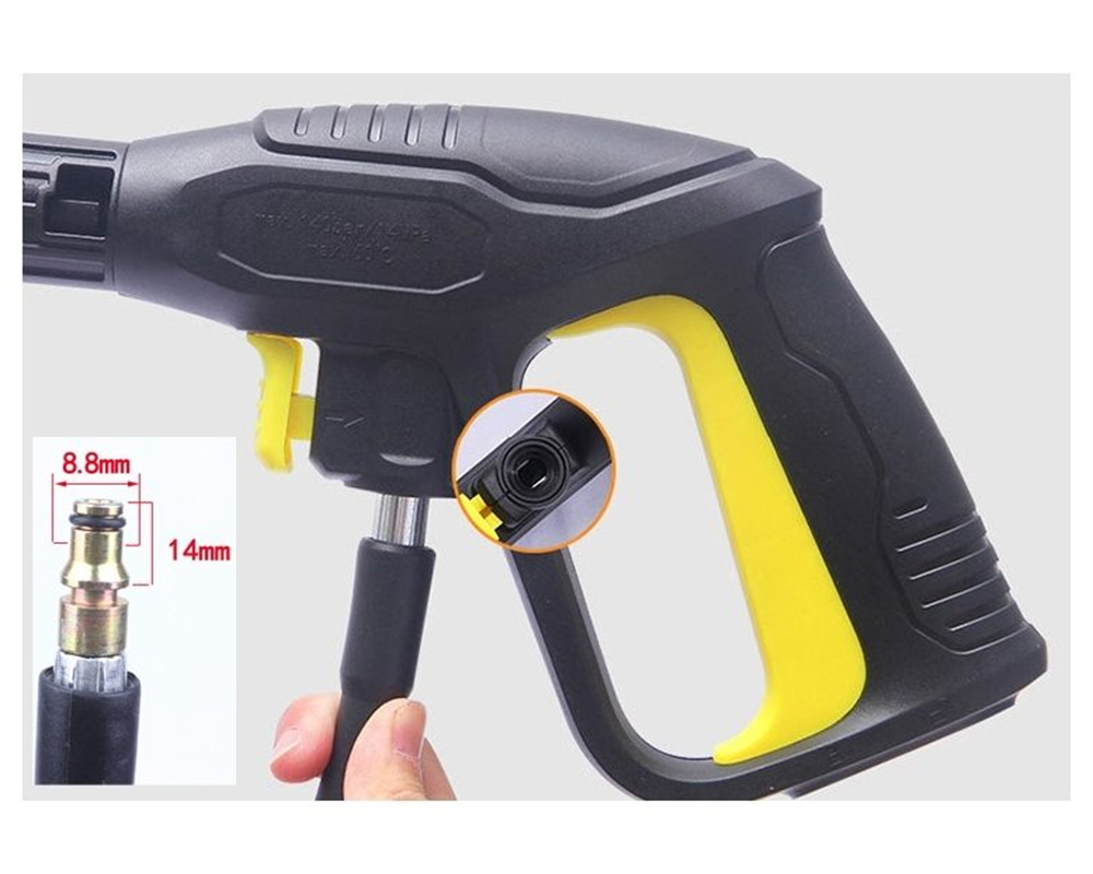 Adjustable spray nozzle lance