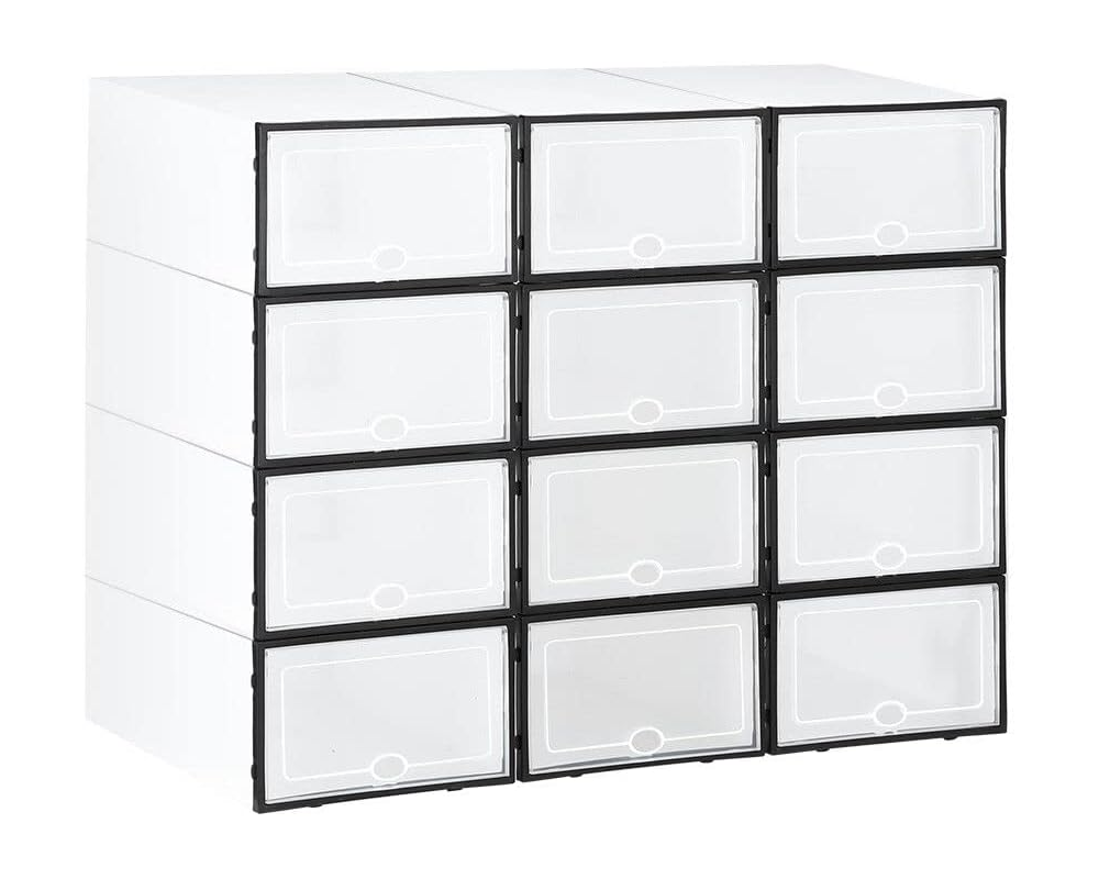 Shoe Storage Box Drawer Rack Cabinet