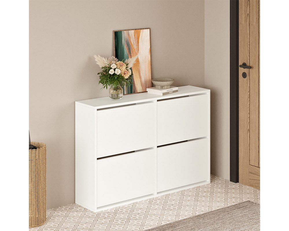 Shoe cabinet for small spaces