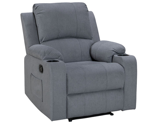 Soft chenille fabric single seat sofa