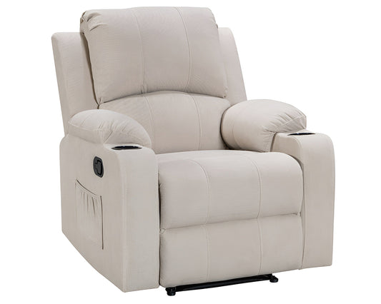 NovaCloud Fabric 1 Seater Recliner Sofa