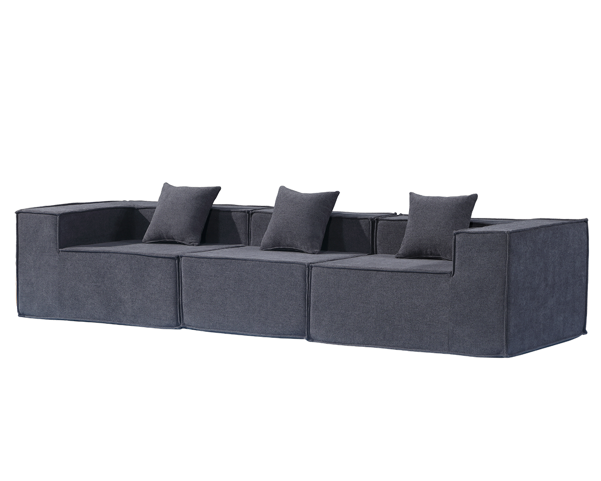 Modern 3 Seater Modular Sofa Set