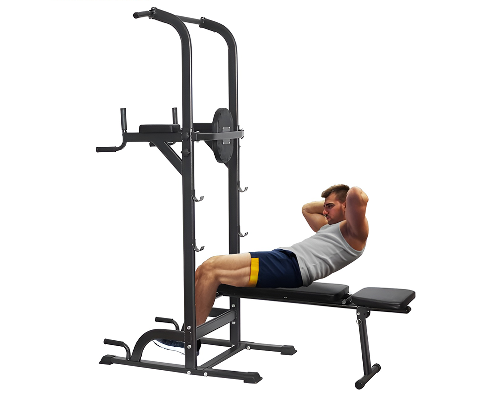 Power Tower Dip Station – Heavy Duty Multi-Function Strength Training Tower