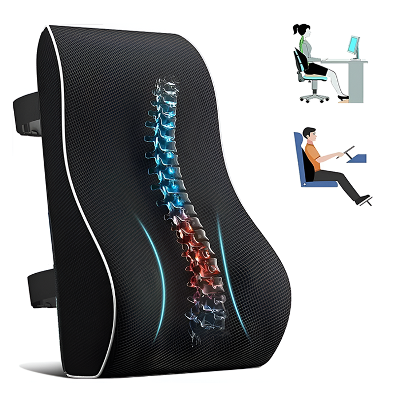 Memory foam cushion folded