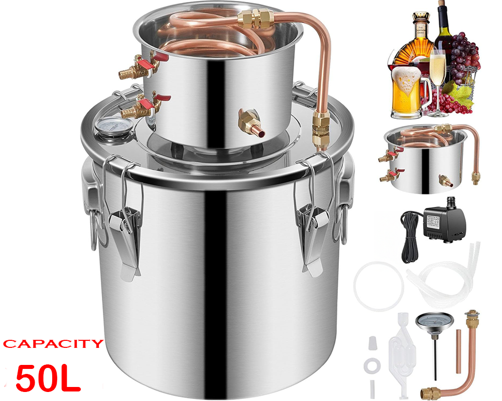 Distiller side view