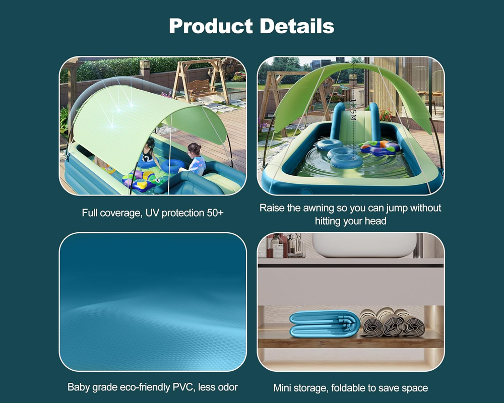 pool with removable cover