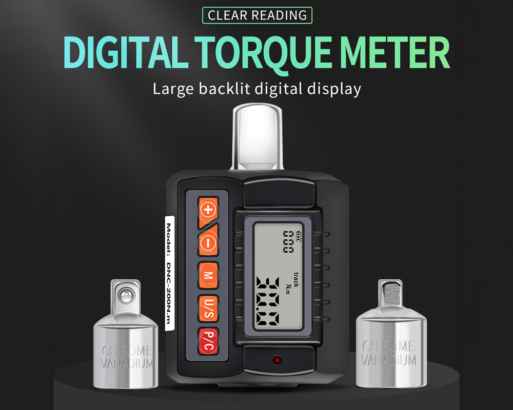 Torque wrench adapter with conversion heads