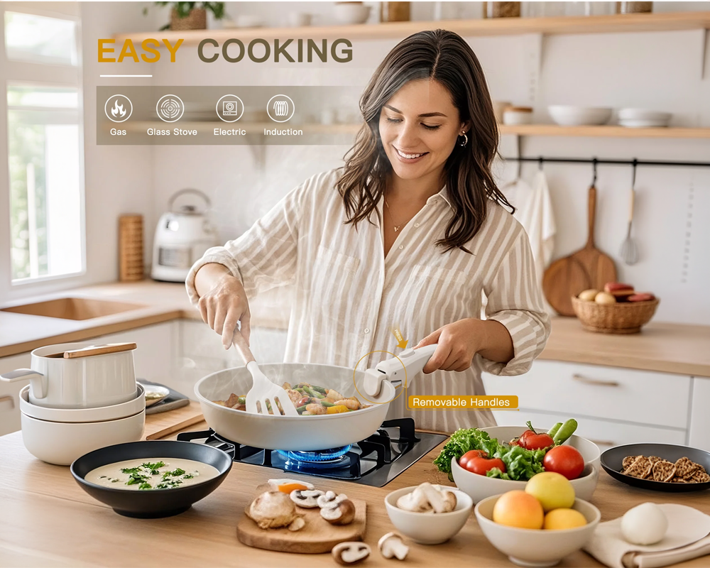 Cookware Sets Frying Cast Iron Pans Cast