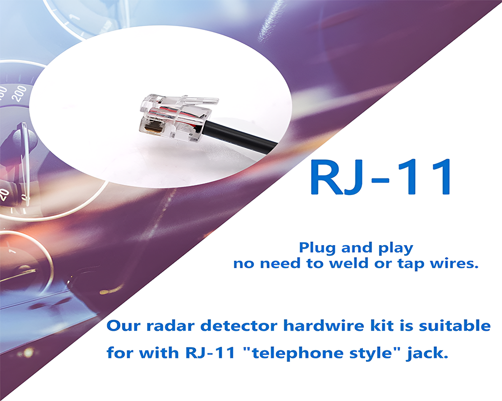 Radar Detector Power Cord