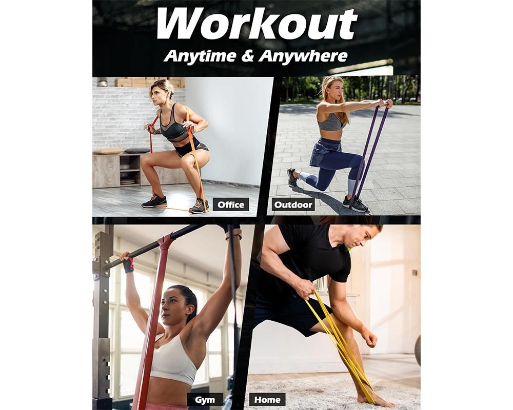 Resistance Band 5 Piece Set