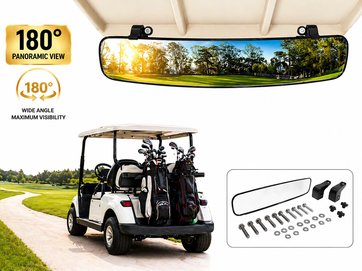 Golf Cart Rear View Mirror
