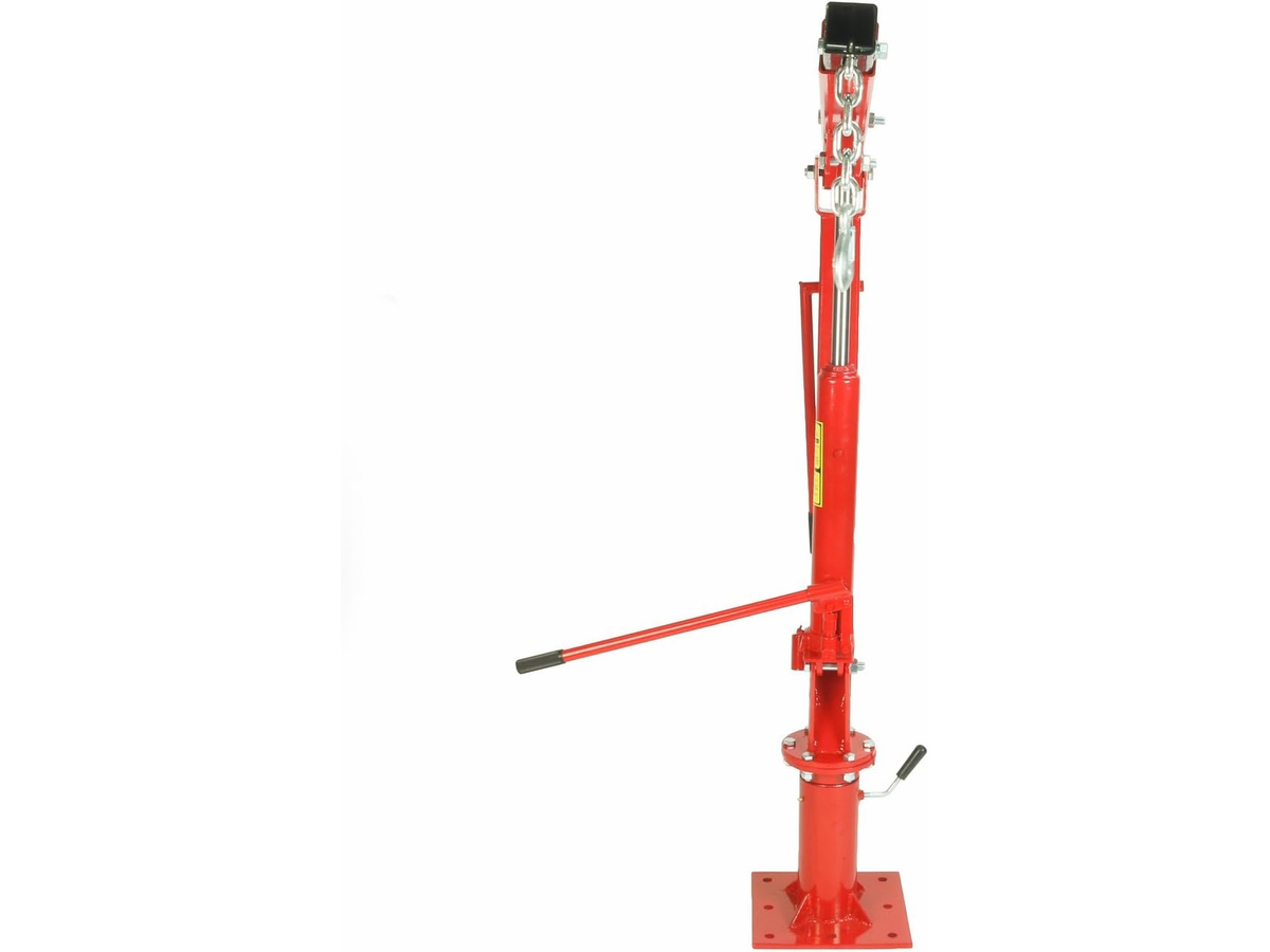 Engine Hoist Crane 900Kg Swivel Base Hydraulic Lifting Deck Hoist