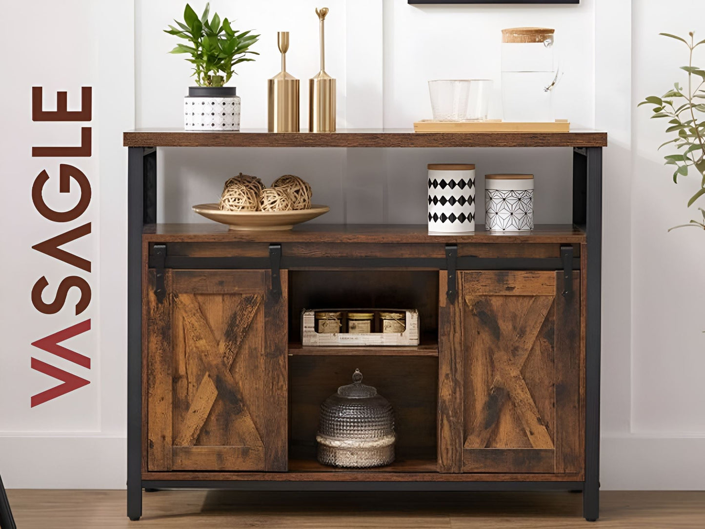 VASAGLE Kitchen Storage Cabinet