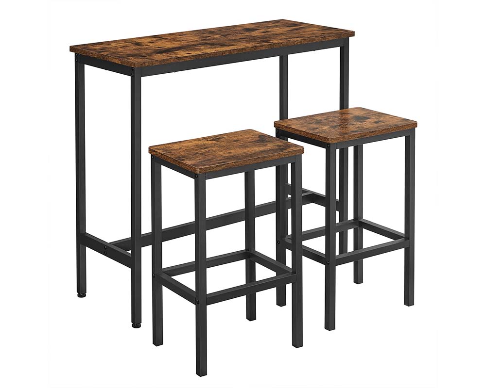 Modern rustic dining set