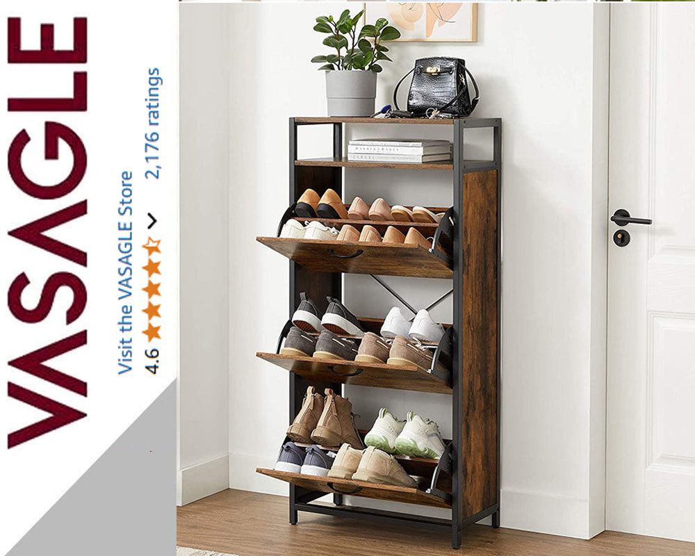 Vasagle Shoe Cabinet Storage Rack