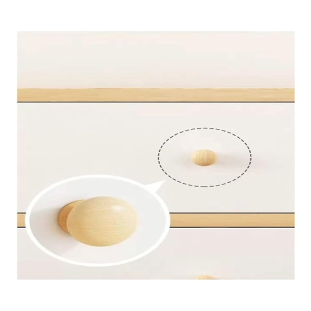 Wooden Living Room TV Cabinet Consoles Cabinet Entertainment Unit (Grey)