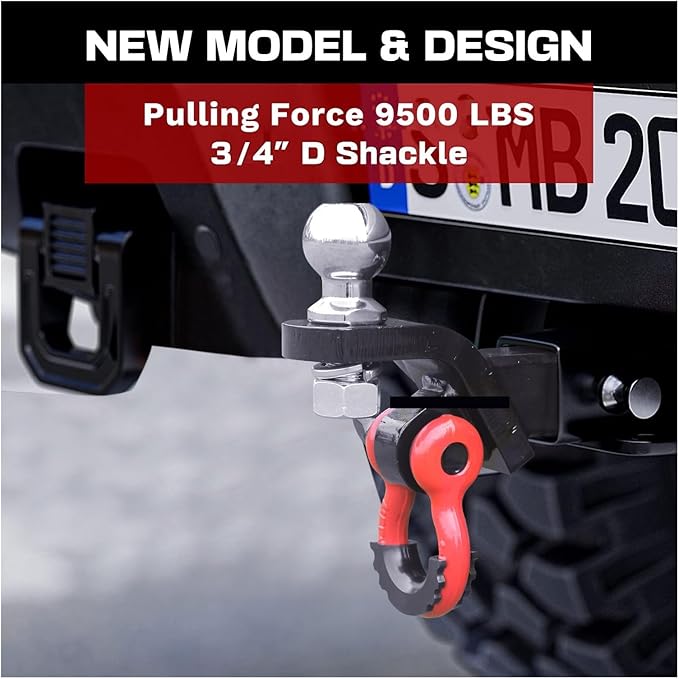 Trailer Hitch Mount with 2-Inch Ball