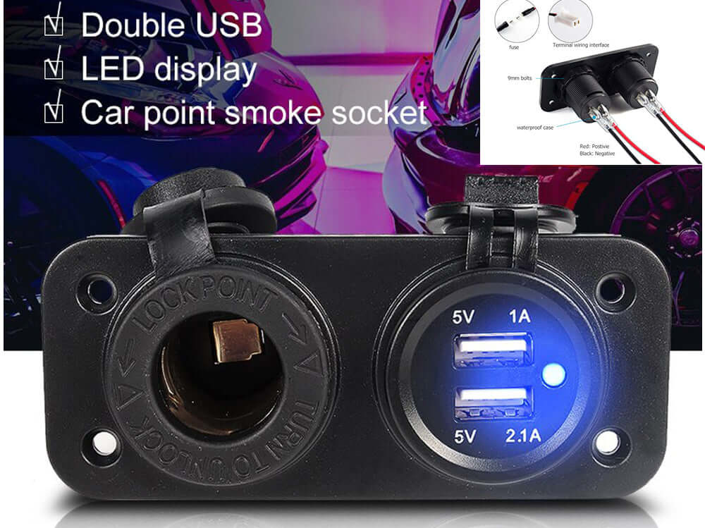 car power outlet adapter