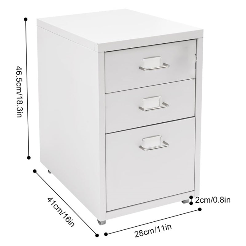 Metal Mobile File Cabinet