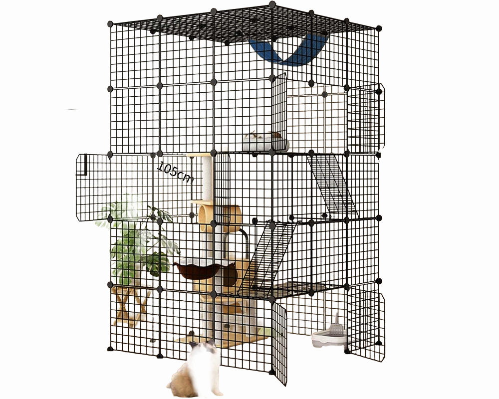 Cat Cage DIY Enclosure Pet Crate Rabbit Hutch Pet Playpen