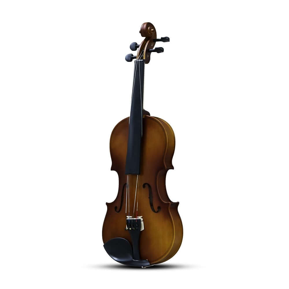 violin tailpiece close up
