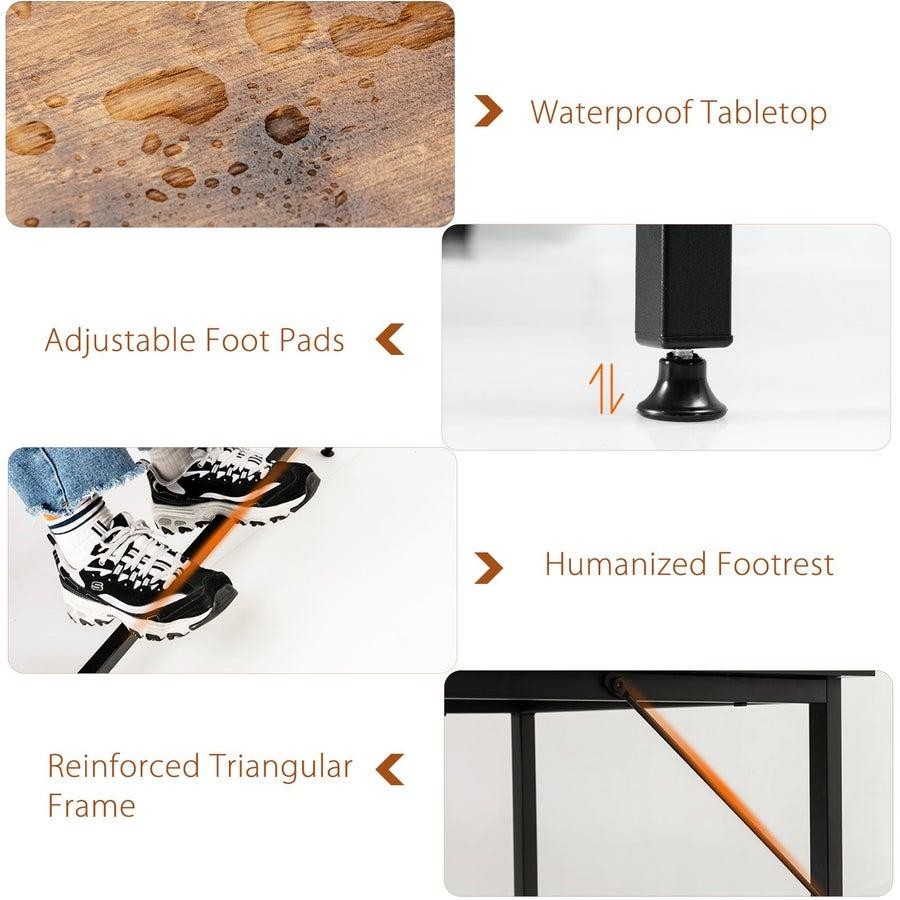 VASAGLE Computer Desk Table