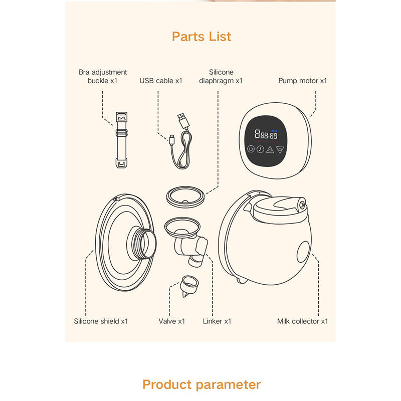 Breastfeeding pump pair