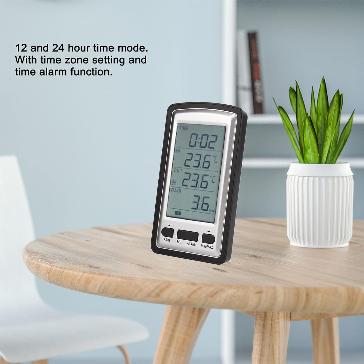 wireless rain gauge for garden