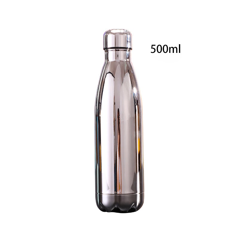 Stainless Steel Insulated Drink Bottles Plating Water bottles 500ml