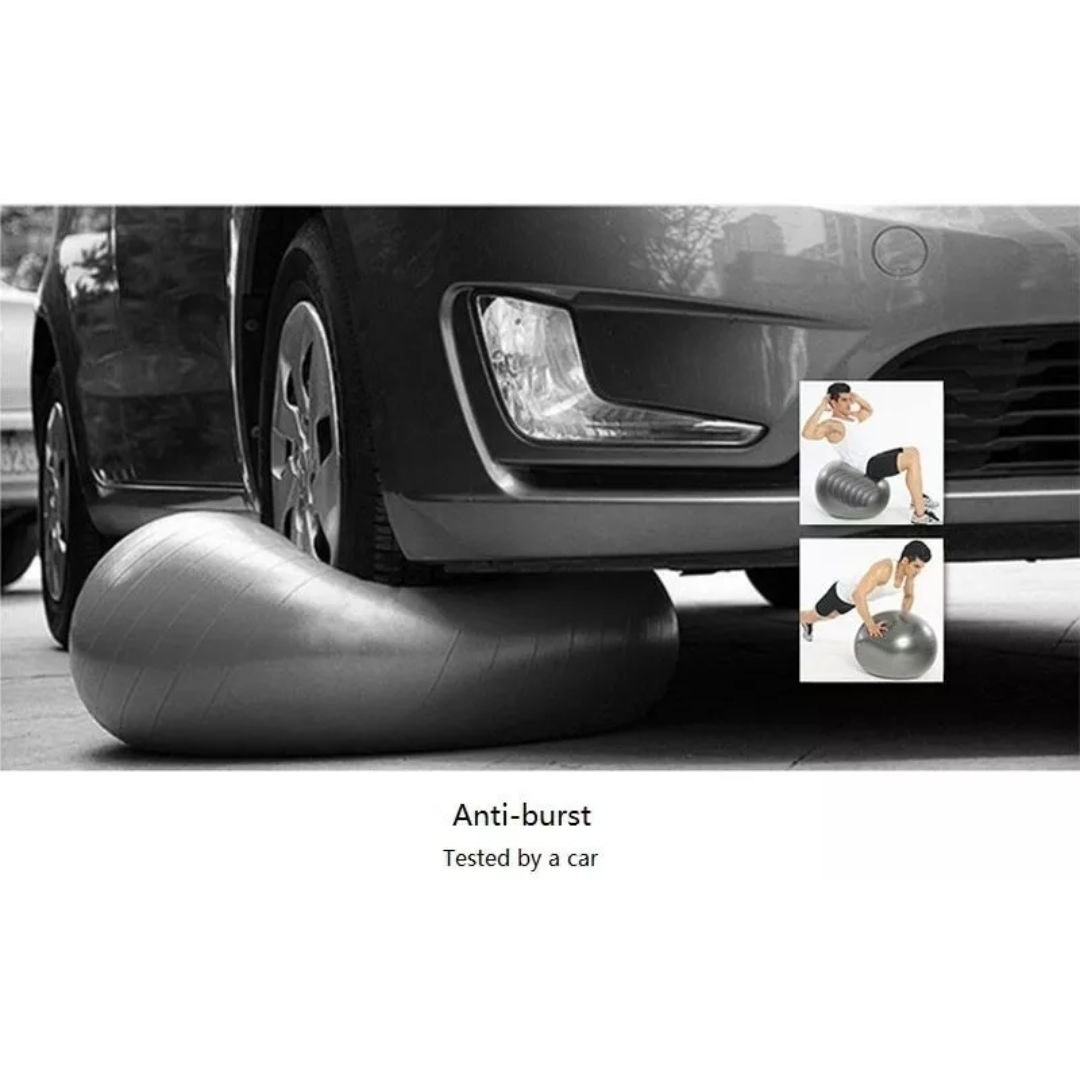 Yoga Balance Ball Fitness Shaping Sitting Ball (Grey)