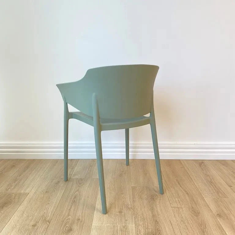 Africa Outdoor Dining Chair - Moss Grey - Set/4 at online8 furniture store Auckland